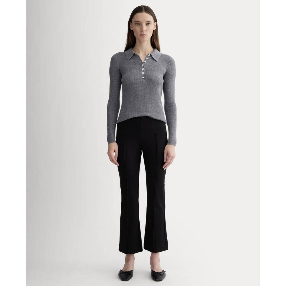 Everlane Women's Dream Kick Flare Pant in Black, Size Large